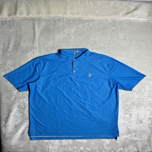 NWT Peter Millar Summer Comfort Performance Polo Men's XL Textured Weave Golf - Picture 1 of 8